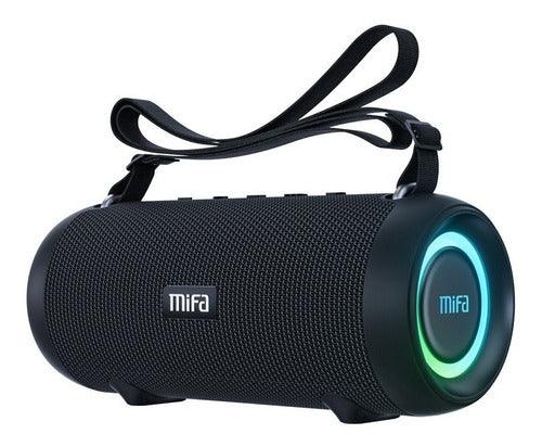 Alto-falante Mifa A90 portátil com bluetooth waterproof preto