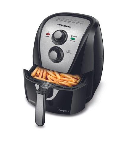 Air fryer Mondial Family Inox AFN-40 de 4L cor black/inox