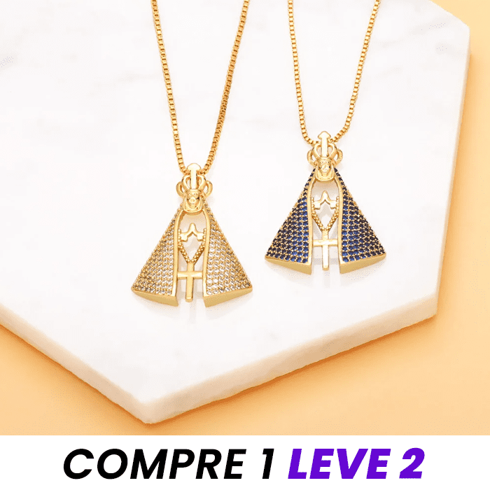 Colar Nossa Senhora Aparecida (COMPRE 1 LEVE 2)